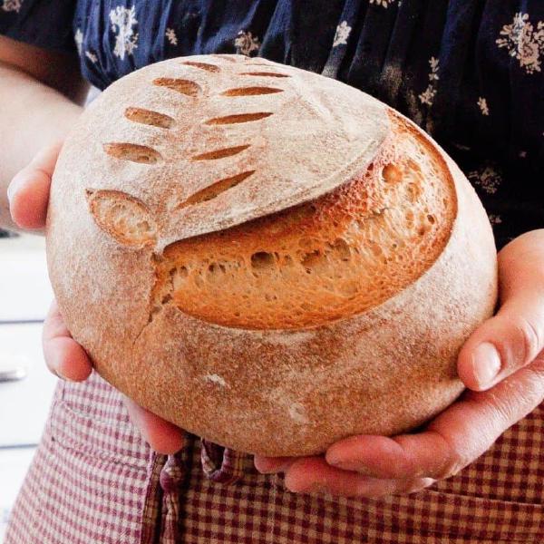 Whole Wheat Sourdough Bread